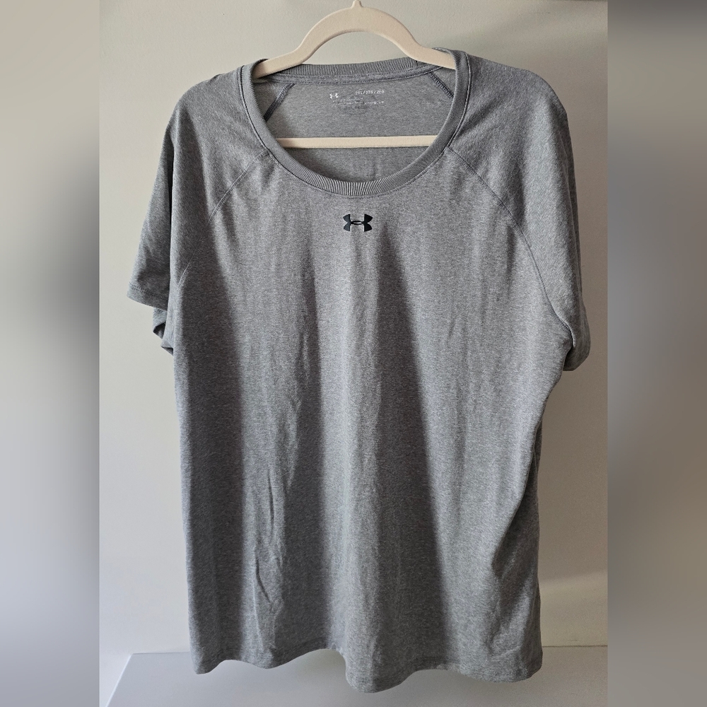 Under Armour 2XL Grey Performance T-Shirt | Activewear